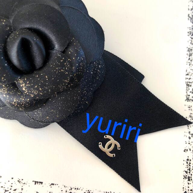【華やかなアクセントを】 CHANEL CCロゴ ボウ バレッタ 🖤シャネル🤍 CCマーク付き💕ボウ🎀バレッタ💖