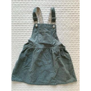 ザラキッズ(ZARA KIDS)のZARA コーデュロイ　ジャンパースカート　size104 3〜4y(スカート)