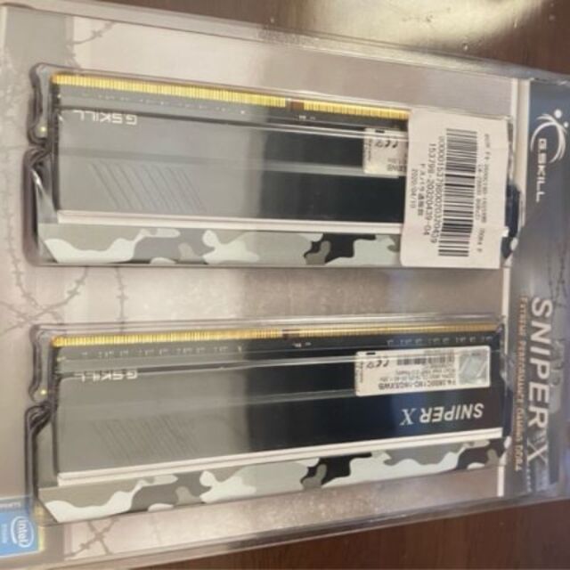 G.Skill SniperX DDR4-3600 8GB×2　メモリ 美品スマホ/家電/カメラ