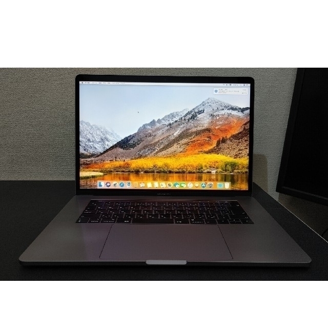 macbook pro 2018 15インチ　i7/16gb/512gb