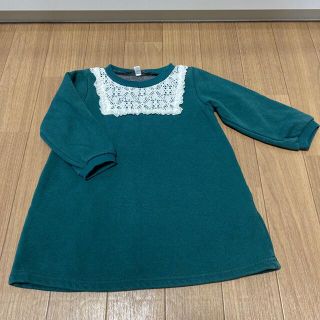 ムージョンジョン(mou jon jon)の子供服　冬用　裏地あったか　95センチ　２着(ワンピース)