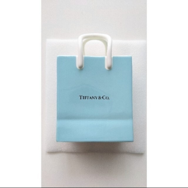 Tiffany & Co.(ティファニー)のアリス様専用  ショッピングバッグ小物入れ ブルーボックス小物入れ インテリア/住まい/日用品のインテリア小物(小物入れ)の商品写真