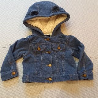 ベビーギャップ(babyGAP)のGAP　80cm　クマ耳　パーカー(ジャケット/コート)