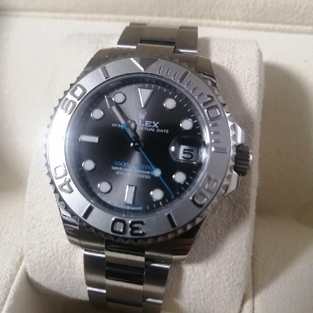 ROLEX(ロレックス)のロレックス　ヨットマスター37 　268622　スレート　ダークロジウム メンズの時計(腕時計(アナログ))の商品写真