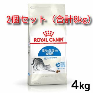 ロイヤルカナン(ROYAL CANIN)の【ふー様専用】ロイヤルカナン　猫　4kg×2個(ペットフード)