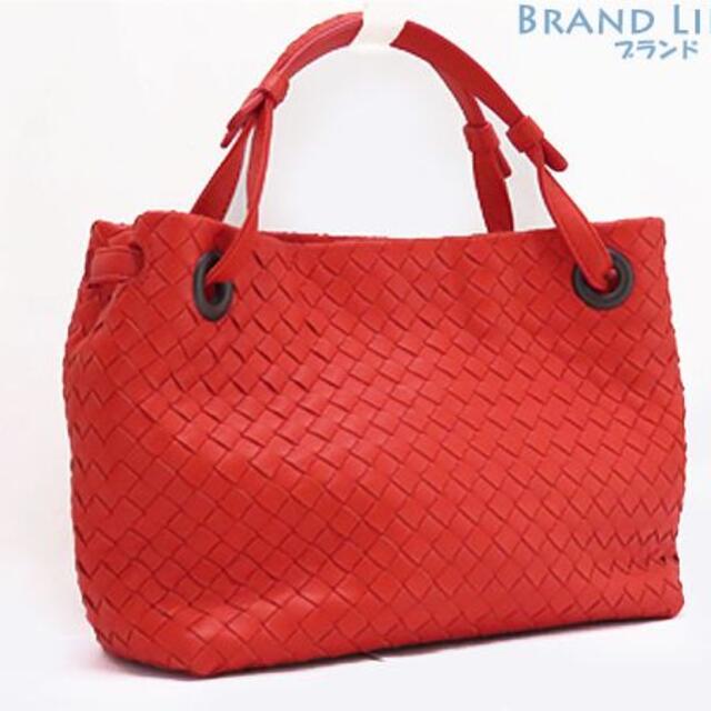 Bottega Veneta - 超美品ボッテガヴェネタイントレチャートスモールガルダバッグショルダートートバッグ