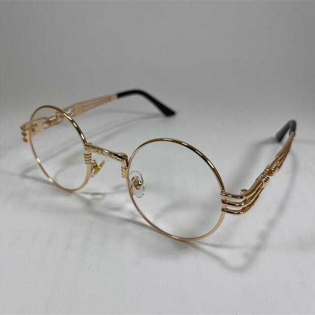 丸型サングラス　ラウンド　丸眼鏡　伊達メガネ　メンズ　レディース　新品　未使用