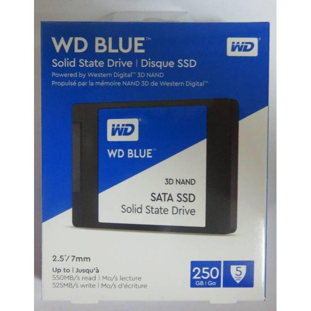 WD BLUE 250GB SSD WDS250G2B0Aの通販 by luv's shop｜ラクマ