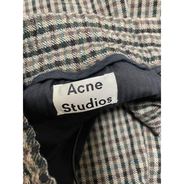 【美品】acne studios チェック柄スラックス 5