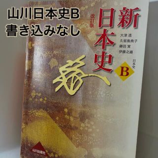 山川日本史B教科書(語学/参考書)