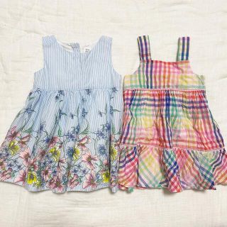 ベビーギャップ(babyGAP)のbabyGAP 　ワンピース　セット　80(ワンピース)