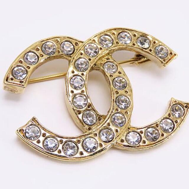 最適な価格 336 ヴィンテージシャネルCHANELブローチ opri.sg