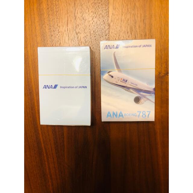 ANA(全日本空輸)(エーエヌエー(ゼンニッポンクウユ))のANA 非売品トランプ2個セット エンタメ/ホビーのテーブルゲーム/ホビー(トランプ/UNO)の商品写真