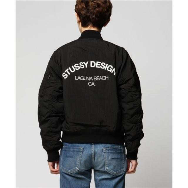 stussy ボアジャケット　ボンバージャケット