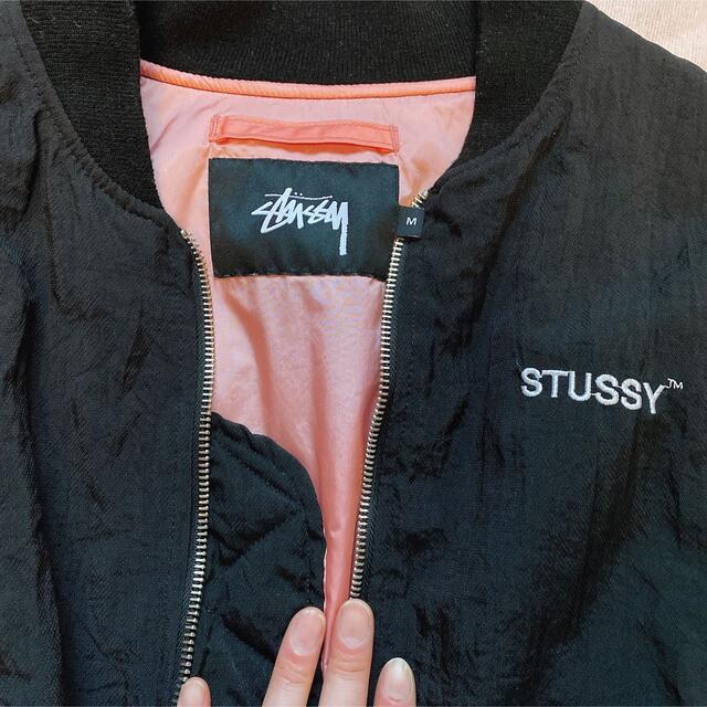 STUSSY - stussy designs bomber jacket ボンバージャケットの STUSSY - stussy designs bomber jacket ボンバージャケットの