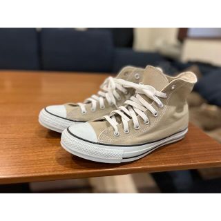 コンバース(CONVERSE)のコンバース　オールスター　ベージュ(スニーカー)