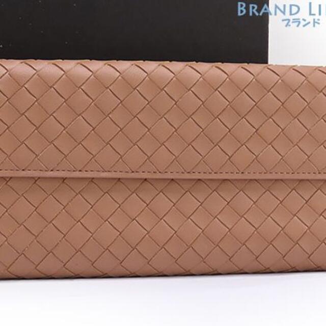 BOTTEGA VENETA 長財布 二つ折り イントレチャート ナッパ