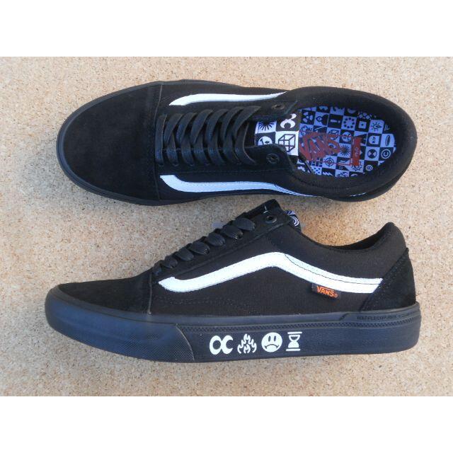 バンズ VANS OLD SKOOL PRO BMX 27,5cm 黒白