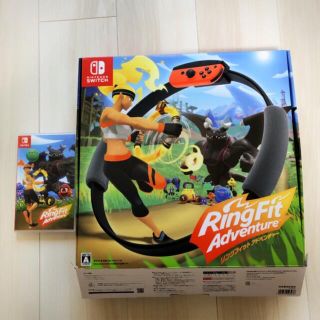 ニンテンドースイッチ(Nintendo Switch)の[美品] Nintendo Switch ソフト リングフィット アドベンチャー(家庭用ゲームソフト)