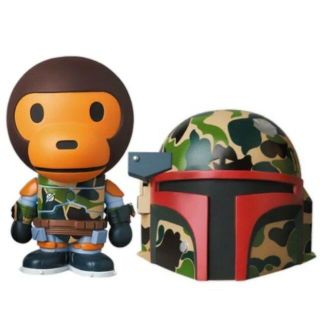 アベイシングエイプ(A BATHING APE)のBAPE VCD STAR WARS CAMO BOBA FETT 即日発送可能(その他)