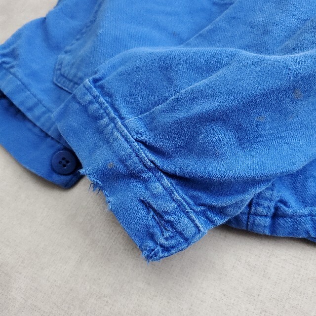 ヨーロッパ古着【vintage 】フレンチワークジャケット　コットン メンズのジャケット/アウター(カバーオール)の商品写真