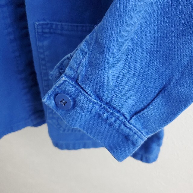 ヨーロッパ古着【vintage 】フレンチワークジャケット　コットン メンズのジャケット/アウター(カバーオール)の商品写真