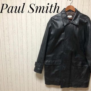 Paul Smith ポールスミス レザージャケット コート 本革 牛革 L