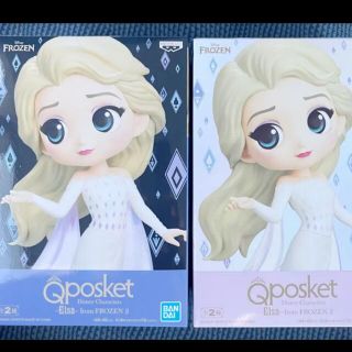 バンプレスト(BANPRESTO)のディズニー Qposket フィギュア　エルサ(SF/ファンタジー/ホラー)