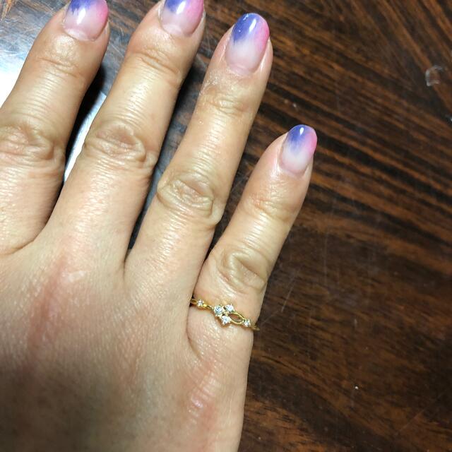 agete - ベルシオラ ピンキーリング 18K ダイヤの通販 by ろおら agete - ベルシオラ ピンキーリング 18K ダイヤの通販 by ろおら