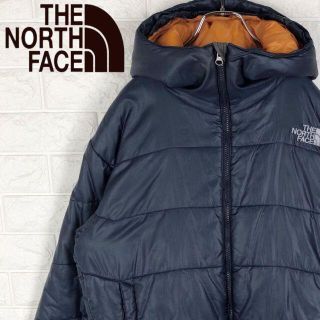 ザノースフェイス(THE NORTH FACE)のザノースフェイス ゆるだぼ ダウンジャケット ブルゾン ナイロンパーカー刺繍ロゴ(ダウンジャケット)