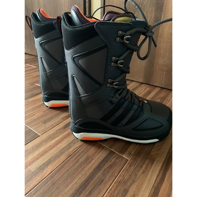 adidasBoots Black/Orange EG9386 ブーツ黒25.5