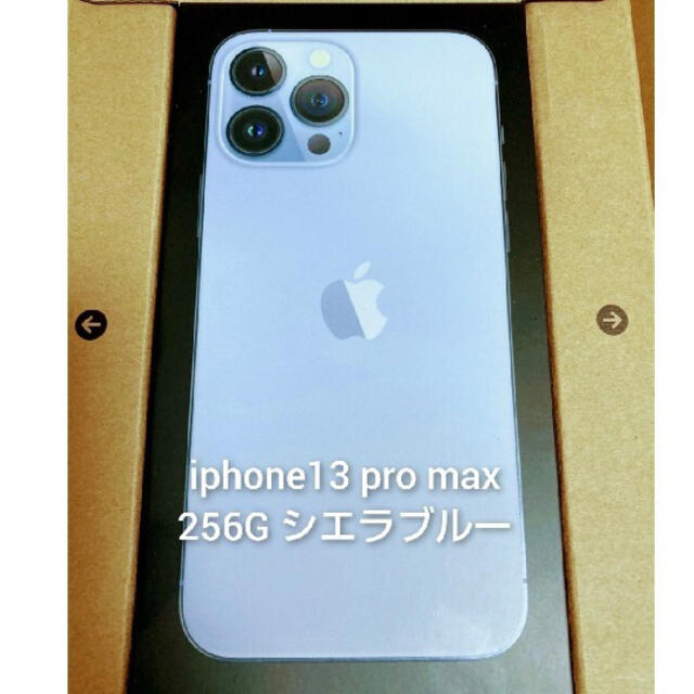 Iphone13 pro max 256gb シエラブルー