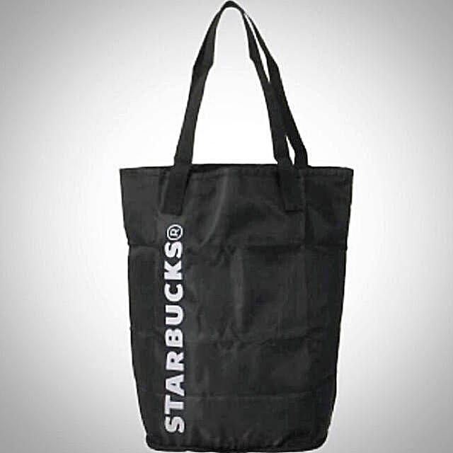 Starbucks Coffee(スターバックスコーヒー)のスターバックス  ポケッタブルエコバッグ　新品、未開封 レディースのバッグ(エコバッグ)の商品写真