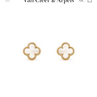 Van Cleef & Arpels - Van Cleef & Arpels スウィートアルハンブラピアス（Gold）