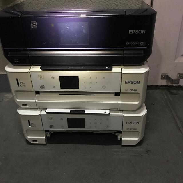 EPSON EP-775/806ab(3台)PC周辺機器