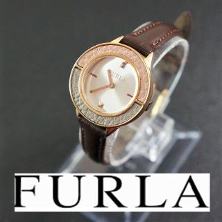 フルラ(Furla)の【稼働美品】FURLA　レディース腕時計　電池、ベルト交換済(腕時計)