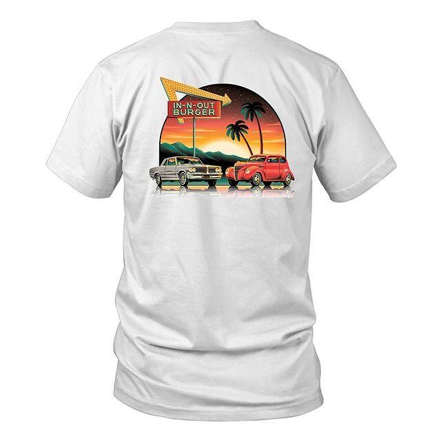 日本未発売IN-N-OUTインアンドアウトカリフォルニア限定Tシャツ白M