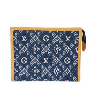 ルイヴィトン(LOUIS VUITTON)のルイヴィトン ポシェットトワレ26 モノグラム ジャガード SINCE 1854(セカンドバッグ/クラッチバッグ)