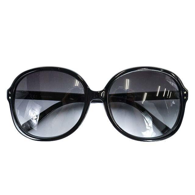 セリーヌ サングラス 眼鏡 オーバル グラデーション 60□17 140 黒約145cmテンプル
