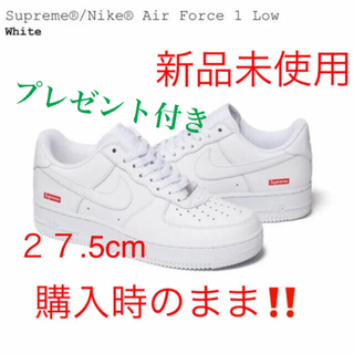 Supreme - 新品　Supreme / Nike Air Force 1 Low プレゼント付