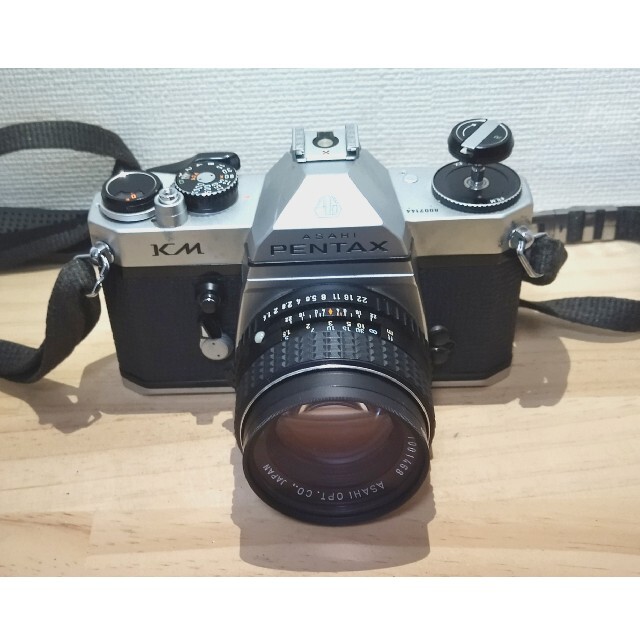 ASAHI PENTAX/KM/フィルムカメラ/レンズ/ストロボあり - フィルムカメラ