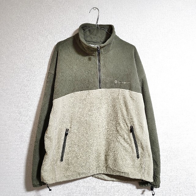【Champion】Pullover Fleece Jacket