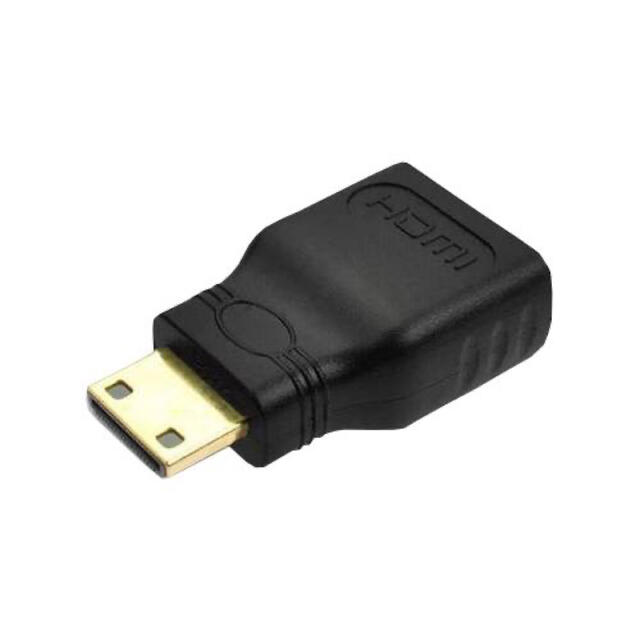 HDMI↔︎HDMIミニ変換プラグ スマホ/家電/カメラのPC/タブレット(PC周辺機器)の商品写真