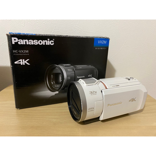 パナソニック(Panasonic)の新品 Panasonic パナソニック HC-VX2M 4Kビデオカメラ(ビデオカメラ)