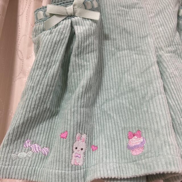 mezzo piano(メゾピアノ)のメゾピアノ　うさぎカップケーキキュロット140 キッズ/ベビー/マタニティのキッズ服女の子用(90cm~)(パンツ/スパッツ)の商品写真