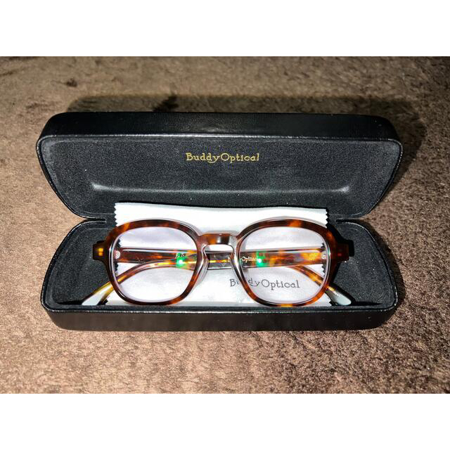 Buddy Optical Wisconsin 鼈甲 クリアレンズ 眼鏡 | www