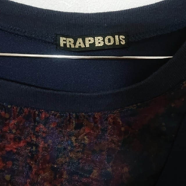 FRAPBOIS(フラボア)の【試着のみ、美品】 フラボア ダウンズトランス ワンピース レディースのワンピース(ひざ丈ワンピース)の商品写真