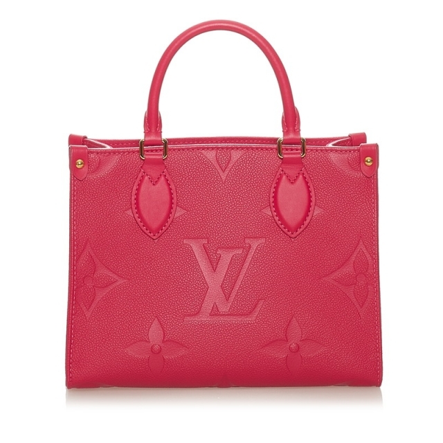 LOUIS VUITTON(ルイヴィトン)の美品 ルイ ヴィトン アンプラント オンザゴーPM ハンドバッグ ショルダーバッグ 2WAY M45660 レザー レディース LOUIS VUITTON 【1-0027278】 レディースのバッグ(ハンドバッグ)の商品写真