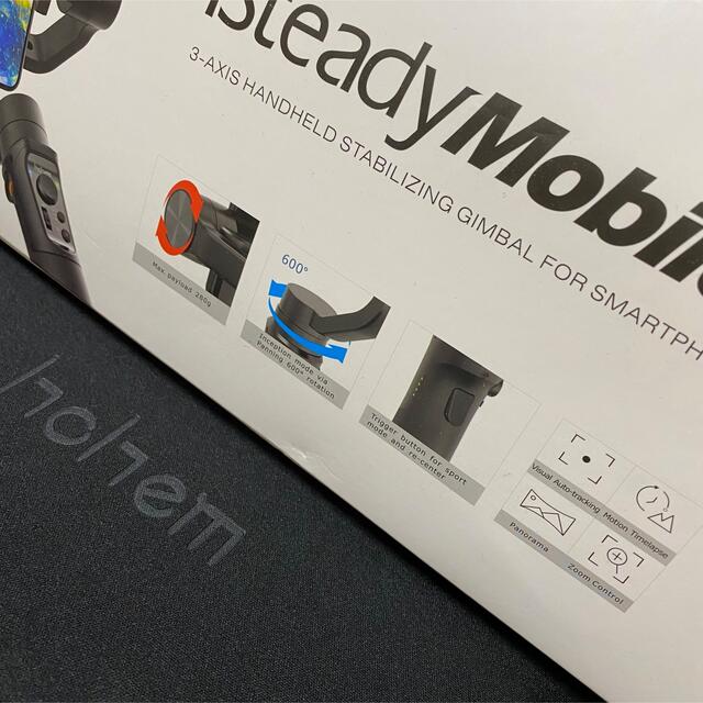 iPhone(アイフォーン)のhohem. iSteady Mobile ジンバル新品未使用　値段交渉ok‼️ スマホ/家電/カメラのスマホアクセサリー(自撮り棒)の商品写真