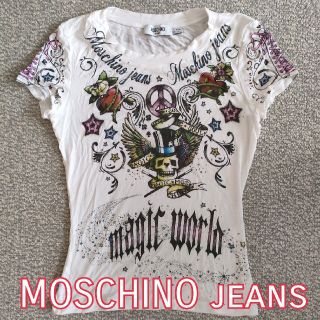 モスキーノ(MOSCHINO)のMOSCHINO jeans　タトゥープリントTシツ(Tシャツ(半袖/袖なし))